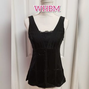 WHBM silk stretch blouse